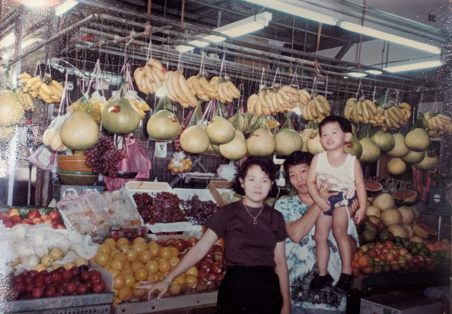 Ben and Ah Heng in their younger years
