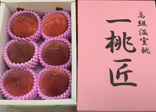 Japan Peach / Momo Red Heng Fruits