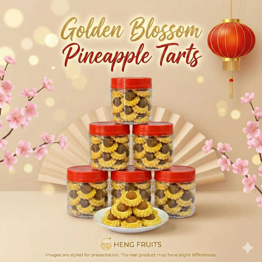 Golden Blossom Pineapple Tarts Chinese New Year cookies in Singapore