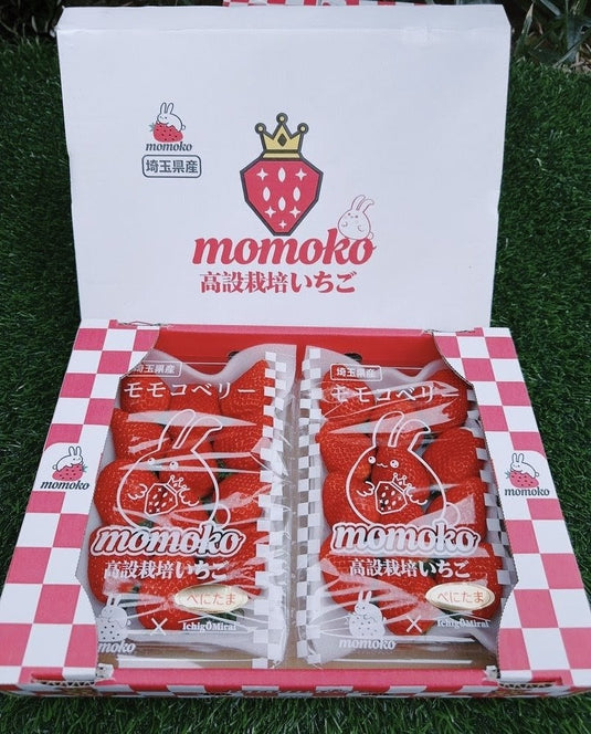 Momoko Saitama Strawberry high-platform cultivation Japanese strawberry 270g x2 Singapore | Heng Fruits