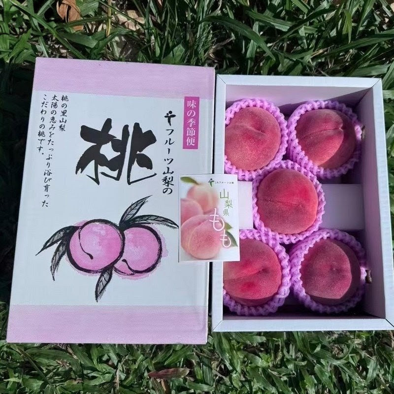 山梨白鳳桃 Yamanashi Hakuhou Peach