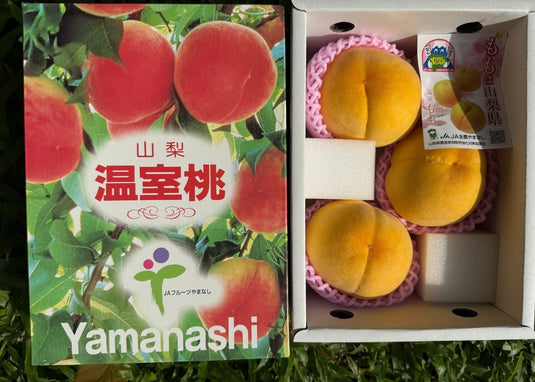 山梨温室黄金桃 Yamanashi Golden Momo (Golden Peach) Heng Fruits