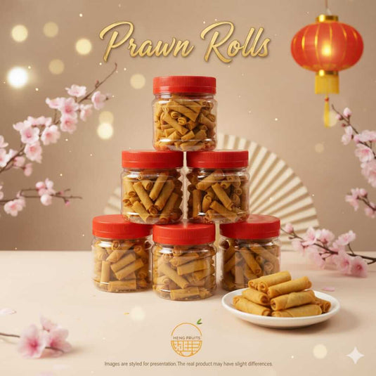 Spicy Prawn Rolls Chinese New Year snack in Singapore