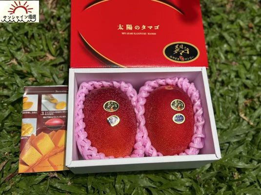 Miyazaki Taiyo no Tamago Mango Gift Box 4L / 2pcs | Premium Japanese Fruit from Miyazaki | Heng Fruits Singapore|hash:b5f4500fb80242acf927f0b2ec7e96b7