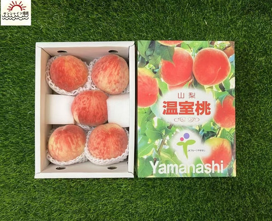 Yamanashi House Momo Sakuhime 1kg Std Round 4-6pcs | Premium Japanese Fruit from Yamanashi | Heng Fruits Singapore|hash:b6a220094777003b7d3f17bfb1b1d243