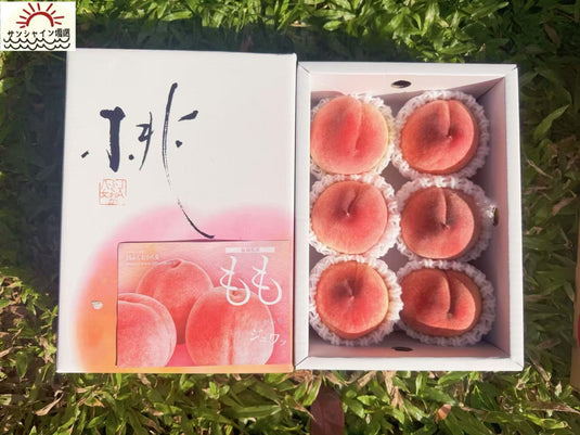 Fukuoka Yame White Peach Sakihime 1kg A+ (Red) 6pcs | Premium Japanese Fruit from Fukuoka | Heng Fruits Singapore|hash:bb06c95bae90ca47fa5673cf3ec95b4c