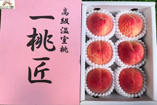 Yamanashi Peach Hikawa Hakuhou Ichimomisho 1kg (4-6pcs) | Premium Japanese Fruit from Yamanashi | Heng Fruits Singapore|hash:bc357fc14c7d13829c6c102b90d7be9a