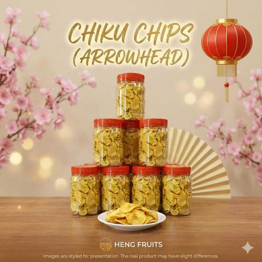 Chiku Chips Arrowhead Chips Chinese New Year snack in Singapore