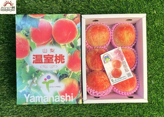 Yamanashi House Momo Yumetouka 1kg Std 4-6pcs | Premium Japanese Fruit from Yamanashi | Heng Fruits Singapore|hash:df2c27ea54d60667d3fdcd493ac3cb98