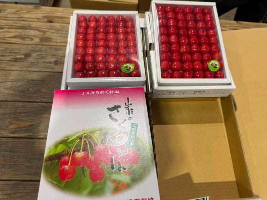 Yamagata Murayama Cherry Gift Box premium Japanese cherry Singapore