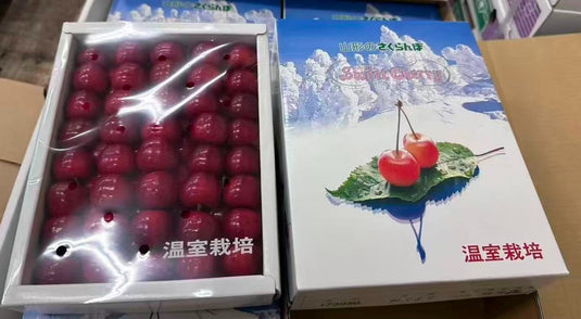 山形紅手毬樱桃礼盒 Yamagata Beni Temari Cherry Gift Box 500g | Premium Japanese Cherry from Yamagata | Heng Fruits Singapore