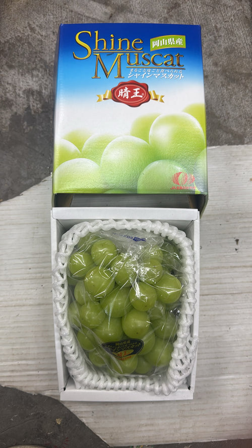 日本冈山晴王礼盒 Okayama Shine Muscat Gift Box