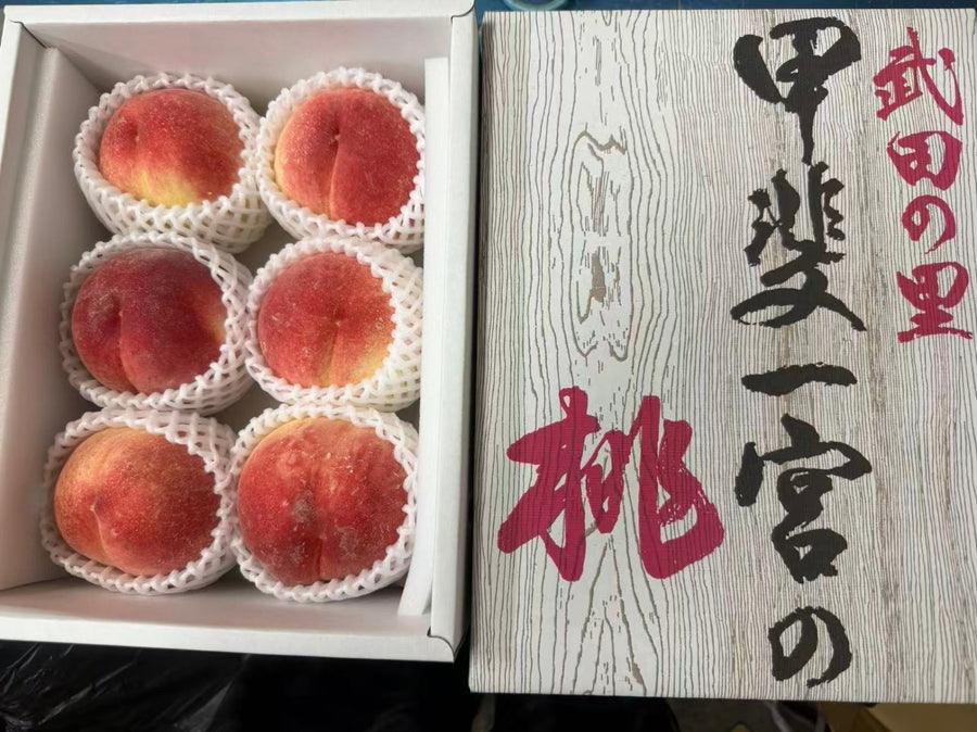 山梨甲斐一宫 白鳳桃 Yamanashi Kai Ichinomiya Hakuhou Peach