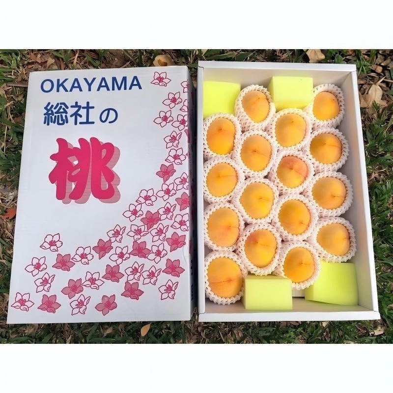 冈山黄金桃 Okayama Golden Peach