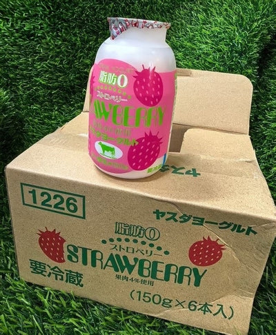 安田0脂草莓酸奶Yasuda Fat-Free Strawberry Yogurt