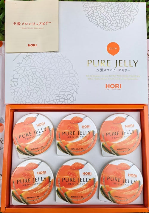 北海道夕张蜜瓜果冻 Hokkaido Yubari Melon Jelly 200g x 6 | Premium Melon Jelly from Hokkaido, Japan | Heng Fruits Singapore