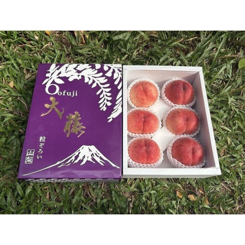 山梨大藤桃礼盒 Yamanashi Oofuji (Oto) Peach Gift Box