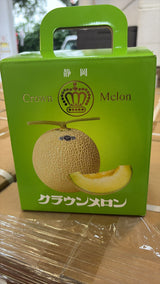 日本静冈皇冠蜜瓜（白） Shizuoka Crown Melon Gift Box 1.5kg | Premium Melon from Shizuoka, Japan | Heng Fruits Singapore