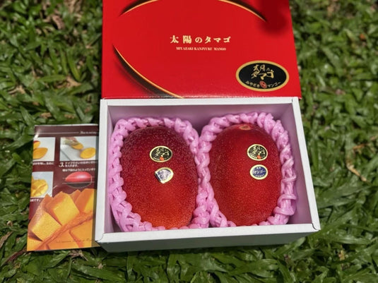 Miyazaki Taiyo no Tamago Egg of the Sun Mango 2pcs gift box Singapore | Heng Fruits
