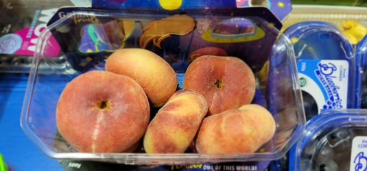 Donut Peach - 1 Punnet Heng Fruits