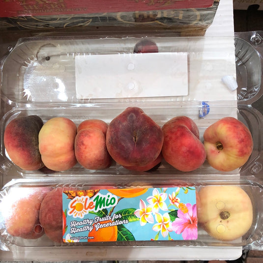 Donut Peach - 1 Punnet Heng Fruits